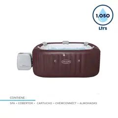 BESTWAY - Spa Inflable Maldivas 201x201x80 cm 1,050 Litros