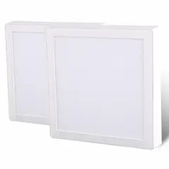 DAIRU - Set 2 Panel LED Sobre Cuadrado 18W LF