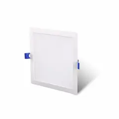 DAIRU - Panel LED Empotrable Cuadrado 12W Luz Fría Blanco