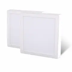 DAIRU - Set 2 Panel LED Sobre Cuadrado 24W LF