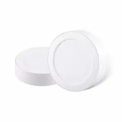 DAIRU - Set de 2 Paneles LED Circular 6W Luz Fría Blanco