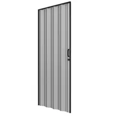 HOGGAN - Puerta Blacktie Lino Gris 200x70cm