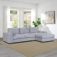 JUST HOME COLLECTION - Seccional Nube V2 Derecho Steel