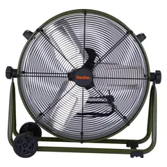 BAUKER - Ventilador Industrial 24" Metal 3 Velocidades 290W Verde