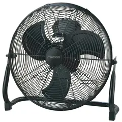 RECCO - Ventilador De Piso Industrial 20" Metal 3 Velocidades 70W Wurden Negro