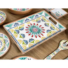 JUST HOME COLLECTION - Bandeja Lucca Multicolor 45x30cm