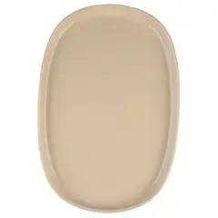JUST HOME COLLECTION - Plato Ovalado 22.6 x 32.7 cm Dots Beige