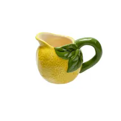 JUST HOME COLLECTION - Jarro De Leche 240 ml Dolomita Limón Amarillo