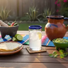 JUST HOME COLLECTION - Vaso de Vidrio Alto Costa 350ml