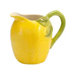 JUST HOME COLLECTION - Jarro de Cerámica Limón Multicolor 2600ml
