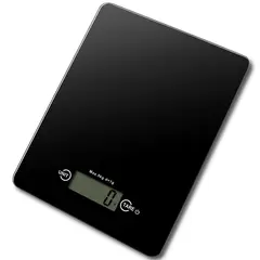 JUST HOME COLLECTION - Balanza de Cocina 5kg Negro