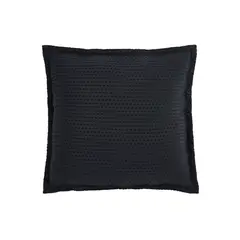 JUST HOME COLLECTION - Cojín Negro 43cm