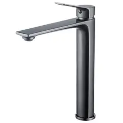 SENSI DACQUA - Monomando de Lavamanos Alto Acero Tabor