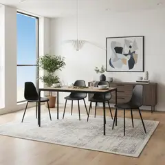 JUST HOME COLLECTION - Juego de Comedor 4 Sillas Aramissa