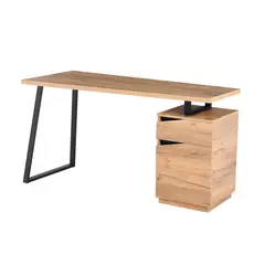 JUST HOME COLLECTION - Escritorio Malone 110x50x75cm Café/Negro