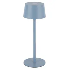 JUST HOME COLLECTION - Lámpara de Escritorio LED Recargable Sabry Azul