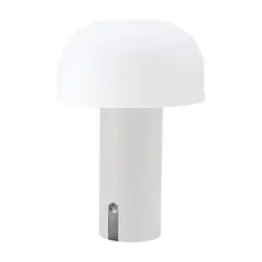 JUST HOME COLLECTION - Lámpara Mesa LED Eggo USB Blanco