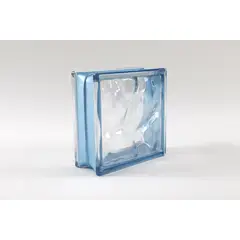 HOLZTEK - Bloque Olas Borde Azul 19x19x8cm