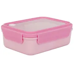 JUST HOME COLLECTION - Contenedor de Silicona Bento Rosado