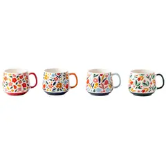 JUST HOME COLLECTION - Mug de Flores 500ml