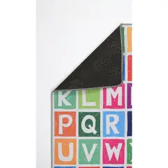 CASA BONITA - Alfombra Letra Número 80x140cm Multicolor