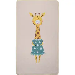 CASA BONITA - Alfombra Infantil Jirafa 80x140cm