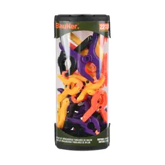 BAUKER - Set 22 Piezas Abrazaderas Nylon