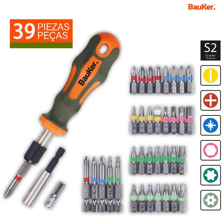 SET 39P DESTORNILLADOR