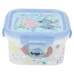 DISNEY - Recipiente Cuadrado 290ml Stitch