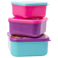 DISNEY - Set 3 Cajas de Snack Princesas