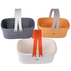 JUST HOME COLLECTION - Canasto con Mango 30.5x17x15cm Surtido