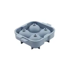 JUST HOME COLLECTION - Molde 4 Hielos Silicona Azul