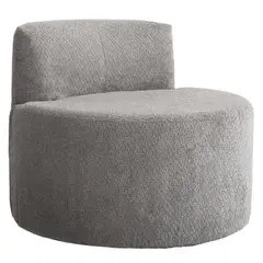 JUST HOME COLLECTION - Poltrona Chenille Gris