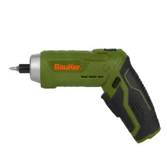BAUKER - Kit Atornillador 4 V con 34 Accesorios