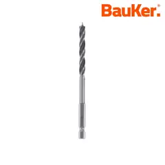 BAUKER - Broca para Madera Hexagonal 6mm
