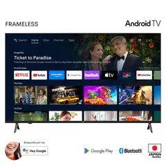 JVC - Televisor LED 65 " Ultra HD Android TV LT-65KB557