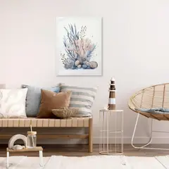 JUST HOME COLLECTION - Cuadro Canvas Beach Coral 2 40x51.