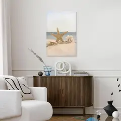 JUST HOME COLLECTION - Cuadro Canvas Beach Estrella 40x61.