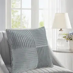 JUST HOME COLLECTION - Cojín Urbano Stripe 45 x 45 Gris