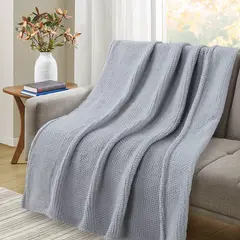 JUST HOME COLLECTION - Manta Jacquard Sherpa 125 x 150 Marfil