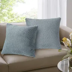 JUST HOME COLLECTION - Set 2 Cojines Jacquard 40 x 40 Grafito