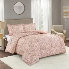 JUST HOME COLLECTION - Edredón Boho Estampado 1.5 Plazas
