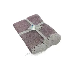 JUST HOME COLLECTION - Manta Terra Woven 130 x 160 Morado