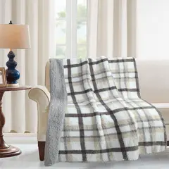 JUST HOME COLLECTION - Manta Sherpa Roll 125 x 150 Beige