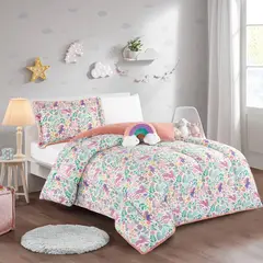 JUST HOME COLLECTION - Combo Edredón + Cojín + Sábana Infantil 1.5 Plazas