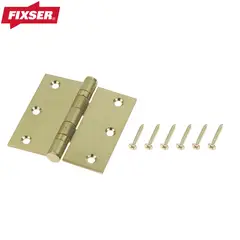 FIXSER - 1 Bisagra 3.5" Inox Bronce