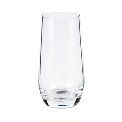 JUST HOME COLLECTION - Juego Vasos de Vidrio 6 Piezas 530ml Tulipan