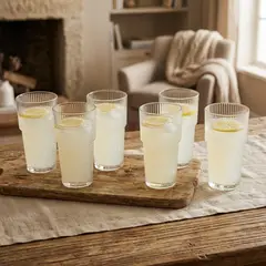 JUST HOME COLLECTION - Juego de vaso 6 piezas Riga 530ml