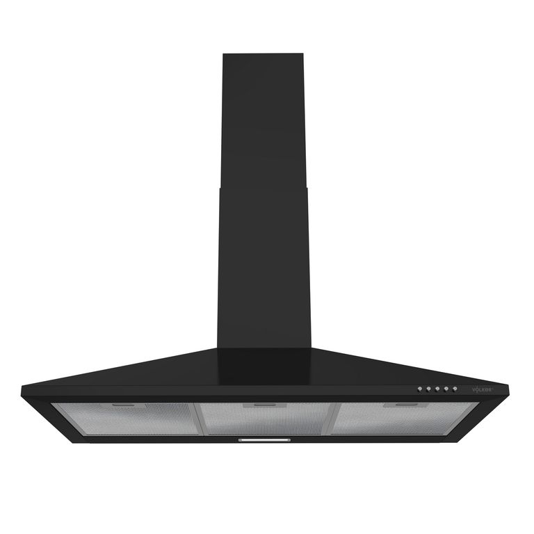 Campana Decorativa Negro 90cm