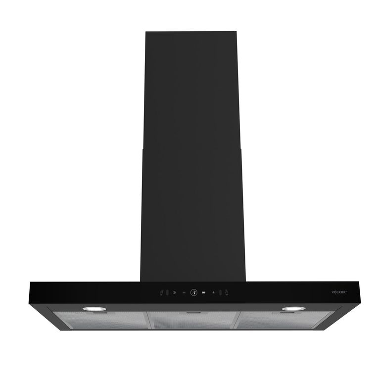 Campana Decorativa Touch Negra 90cm